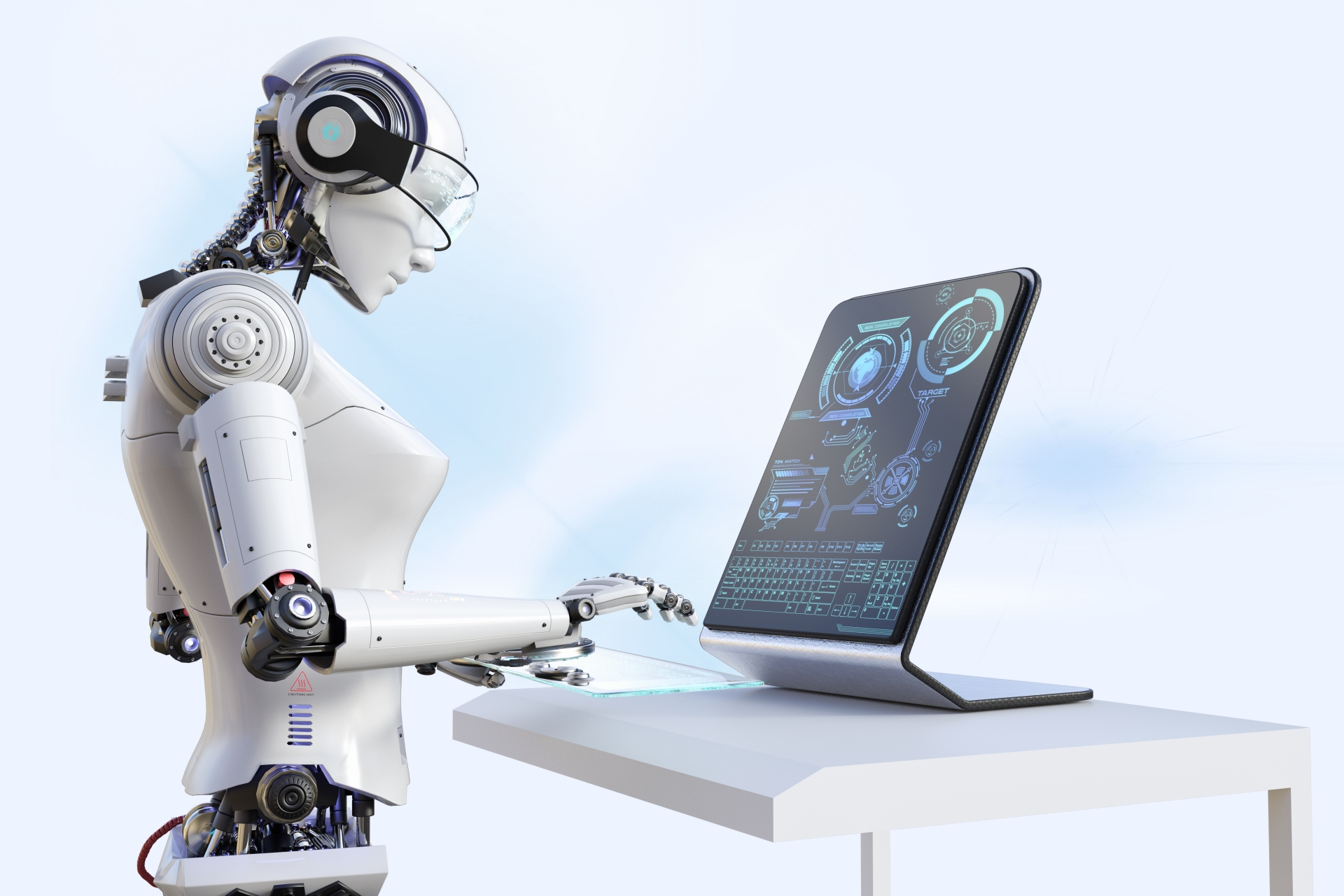 AI　技術　パソコン